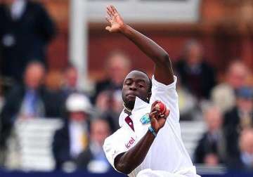 ban vs wi kemar roach puts west indies in control on day 2
