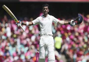 aus vs ind rahul s maiden ton takes india to 234/2 at tea 4th test