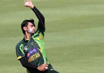 hafeez to undergo bowling test before world cup