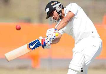 ranji trophy pandey approaches ton in karnataka s strong reply