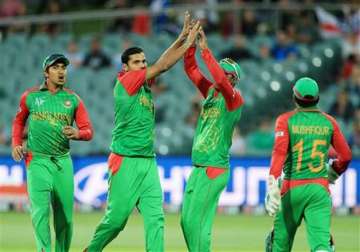 world cup 2015 bangladesh relaxed ahead of quarterfinal vs india