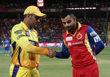 ipl 8 time to consolidate as csk rcb lock horns