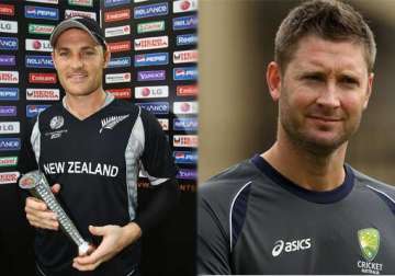 mccullum clarke are the two premier captains in odi fleming