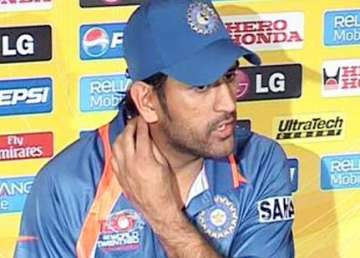 we lost in the first 15 minutes dhoni