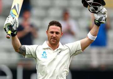 pak vs nz mccullum s electrifying ton leads nz to 249 1 after day 2