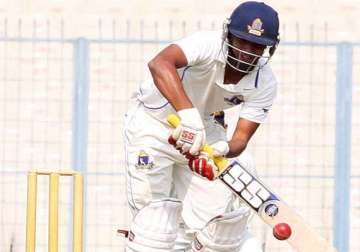 ranji trophy sudeep shreevats take bengal to 255/3 vs baroda