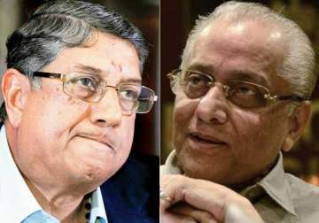 will dalmiya be a dummy of srinivasan for bcci president s post