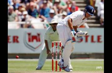 england held in check by south africa in third test