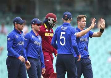 world cup 2015 warmup england dismisses west indies for 122