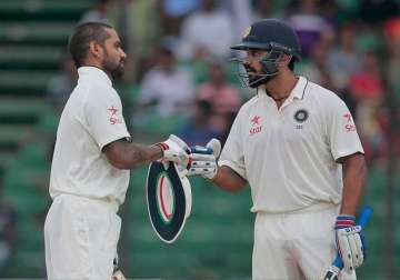fatullah test india declare first innings at 462/6