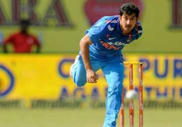world cup 2015 icc approves mohit sharma as replacement for ishant