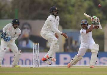 galle test day 3 sri lanka take 71 run lead against india at tea