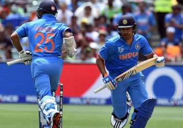 world cup 2015 team india aim to stop batting collapse during slog over