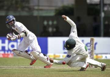 sl vs pak sri lanka 304 9 in control of 2nd test vs pakistan
