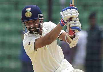 india take 266 run lead at lunch