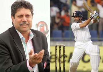 sachin did not know how to make double triple tons kapil dev