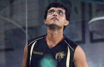 ganguly uncertain for next match with ankle injury
