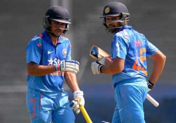 rohit sharma manish pandey hit tons in india a s win over sri lanka