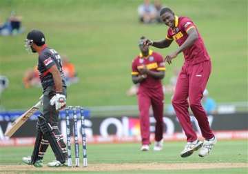 world cup 2015 west indies bundles out uae for 175