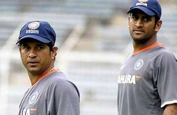 dhoni tendulkar and co leaves for south africa