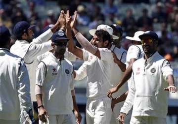 aus vs ind india fight back post lunch as aus reach 174/3 at tea