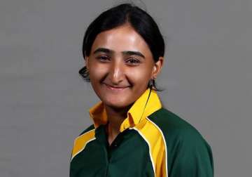 pakistani female cricketer is a fan of virat kohli