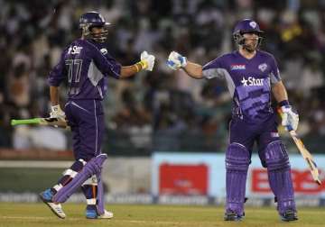 clt20 match 16 hobart hurricanes cruise to semis beating tridents