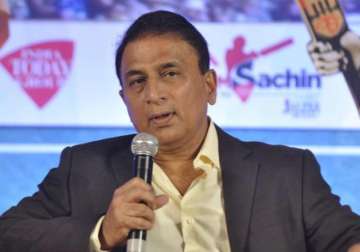 sunil gavaskar bats for indian captain for rajkot team in ipl