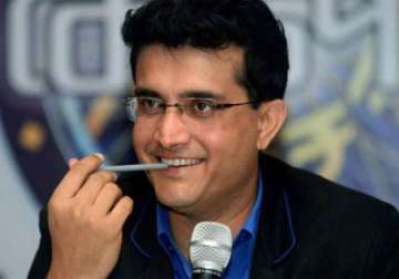 sourav ganguly in race for team india s coach