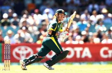 aus vs sa australia scores 329 5 to open 3rd odi in canberra