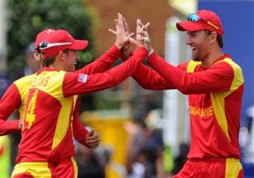 world cup 2015 zimbabwe beats uae by 4 wickets