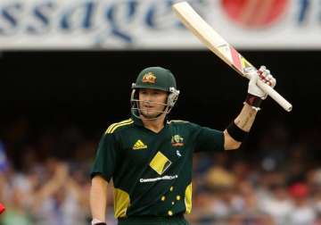 world cup michael clarke named in australia s 15 man squad