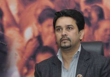 no indo pak series scheduled in 2016 anurag thakur