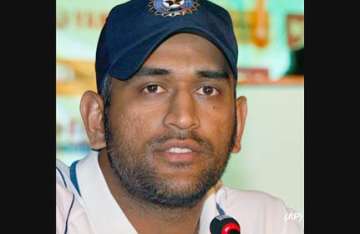 dhoni blasts placid pitch