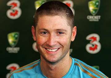 michael clarke on track to play test series against pakistan