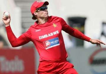 zimbabwe off spinner suspended from bowling