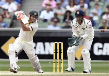 aus vs ind australia takes 155 run lead at lunch on day 4 against india