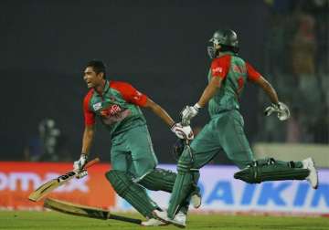 asia cup b desh beat pak by 5 wickets set up title date with india