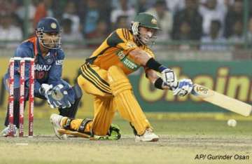we hope to seal the series here says hussey