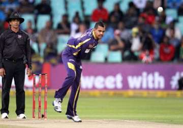 ipl 8 sunil narine again reported for suspected illegal bowling action