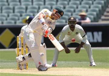 aus vs ind australia 113 2 at lunch on day 1 vs india 1st test