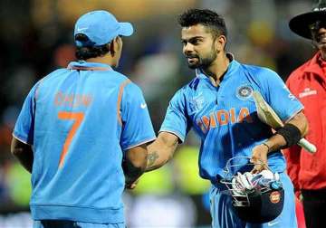 world cup 2015 virat kohli is a big occasion player says ms dhoni