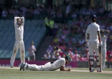 latest updates india 342/5 at stumps trail aus by 230 runs 4th test day 3