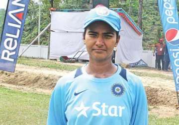 shikha pandey helps india level series against south africa