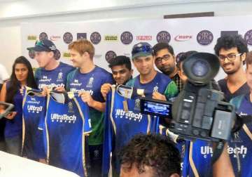 is new jersey bringing good luck for rajasthan royals
