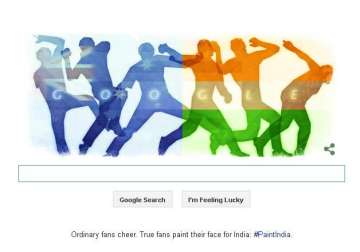 google doodle basks in india australia cricket frenzy
