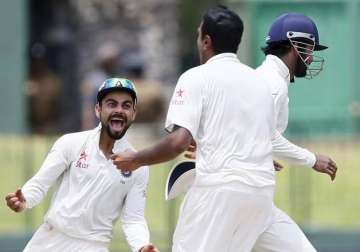3rd test day 1 india strike double blow after being dismissed for 215