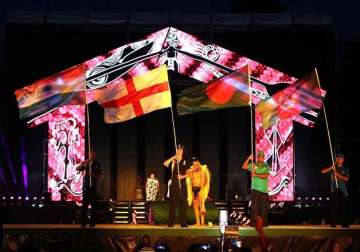 world cup 2015 launched with quirky opening ceremony