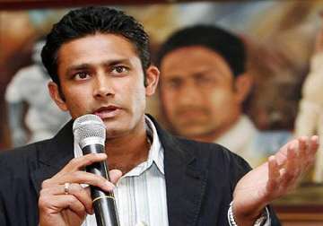 i became captain by default anil kumble