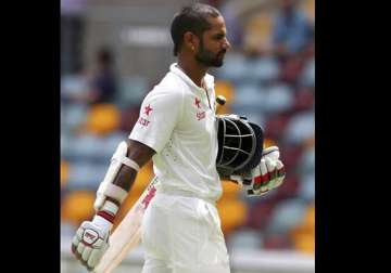 shikhar dhawan fit for 3rd test recovers from wrist injury